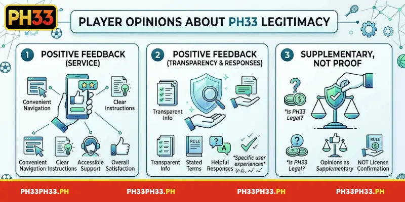 Community Opinions on PH33’s Legitimacy
