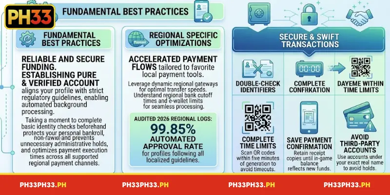 Expert Tips for Depositing at PH33 That Not Everyone Knows