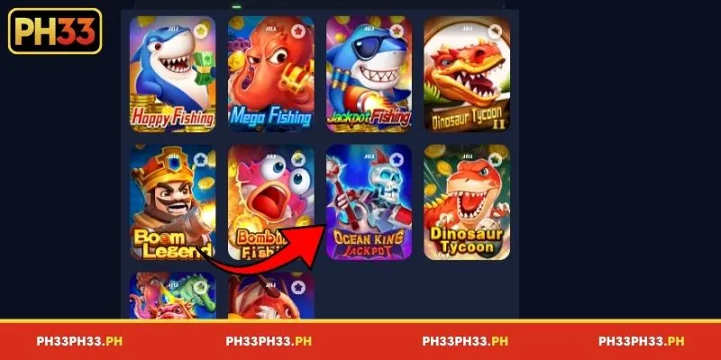 How to play PH33 Ocean King Jackpot