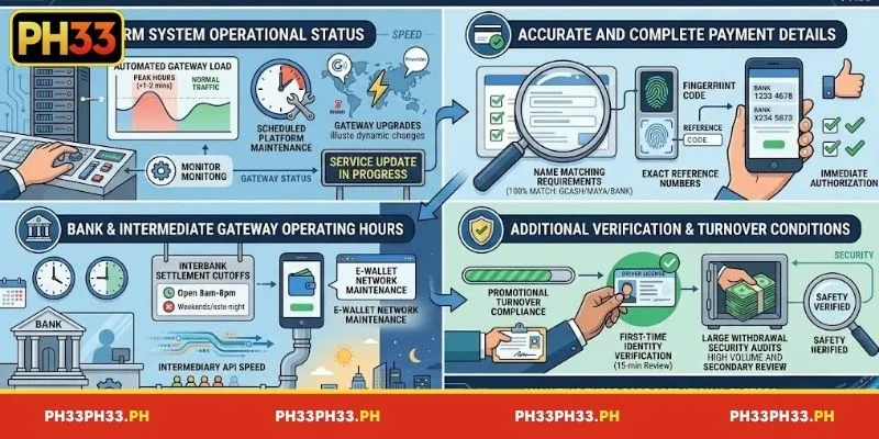 Key factors that determine transaction speed at PH33
