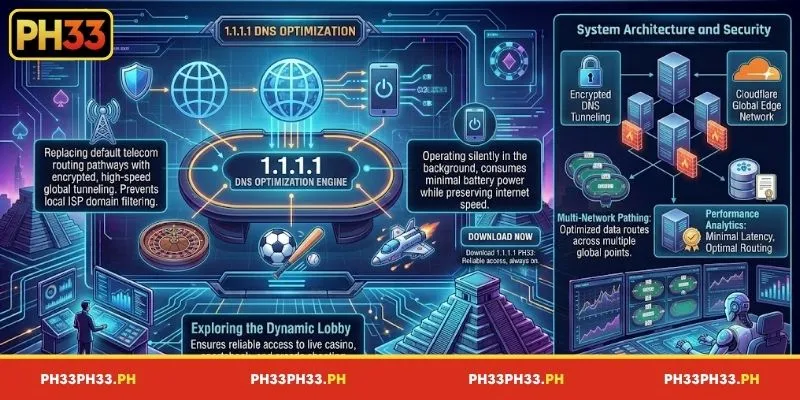 Overview of 1.1.1.1 DNS for PH33