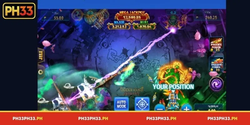 Overview of the PH33 Ocean King Jackpot game