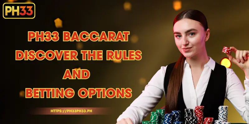PH33 Baccarat – Discover the Rules and Betting Options