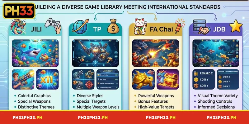 Popular Developers Featured on PH33 Fish