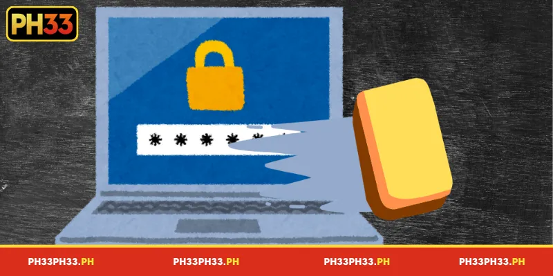 Ways to resolve issues when you have forgotten your PH33 password